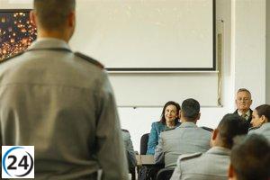 Robles celebra la dedicación de cadetes de la Academia General Militar, destacando su elección de vida.
