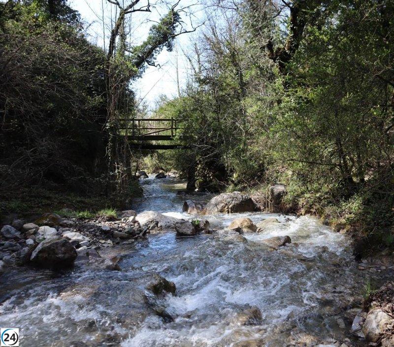 La CHE alerta sobre subidas en el caudal de ríos pirenaicos por la llegada de lluvias.