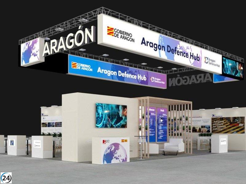 Aragón exhibirá su fuerza en la Feria Internacional de Defensa y Seguridad con un estand propio y la participación de 33 empresas.