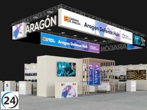 Aragón exhibirá su fuerza en la Feria Internacional de Defensa y Seguridad con un estand propio y la participación de 33 empresas.