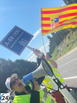Teruel Existe retoma la lucha por finalizar la A-68.