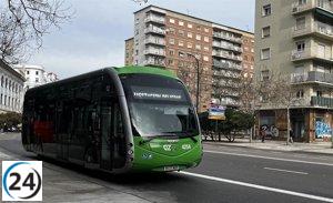 Aumenta un 7,9% la utilización del transporte autobuses en Aragón durante marzo.