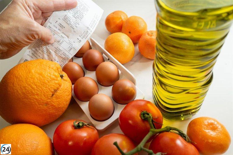 Inflación en Aragón se estabiliza en un 2,4% en abril.