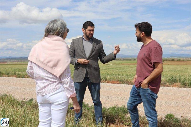 Nolasco insta a Azcón a enfrentarse en Bruselas a la burocracia que perjudica al sector agrícola español.