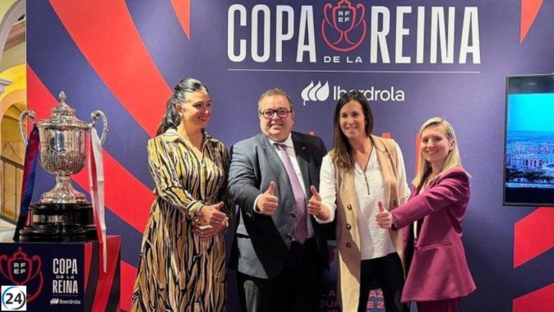 Vicky Losada y Amanda Sampedro representan la final de la Copa de la Reina en Huesca.