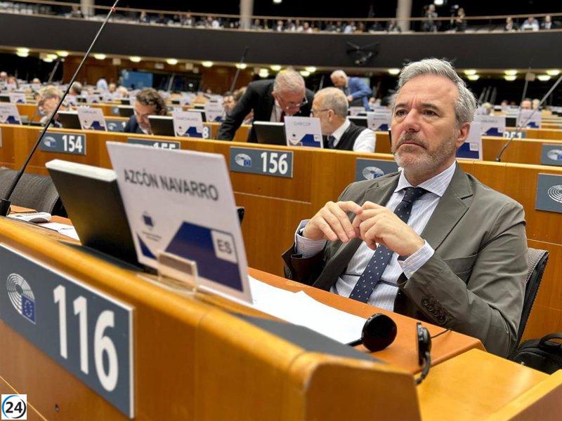 El presidente de Aragón exige en el Comité de las Regiones una PAC más equitativa y simplificada.