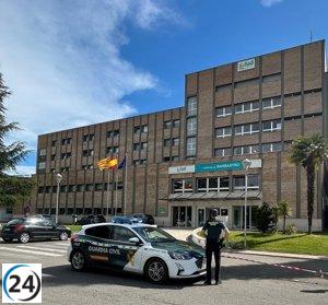 Detenido por robo en el aparcamiento del hospital de Barbastro utilizando el método de 'la siembra'