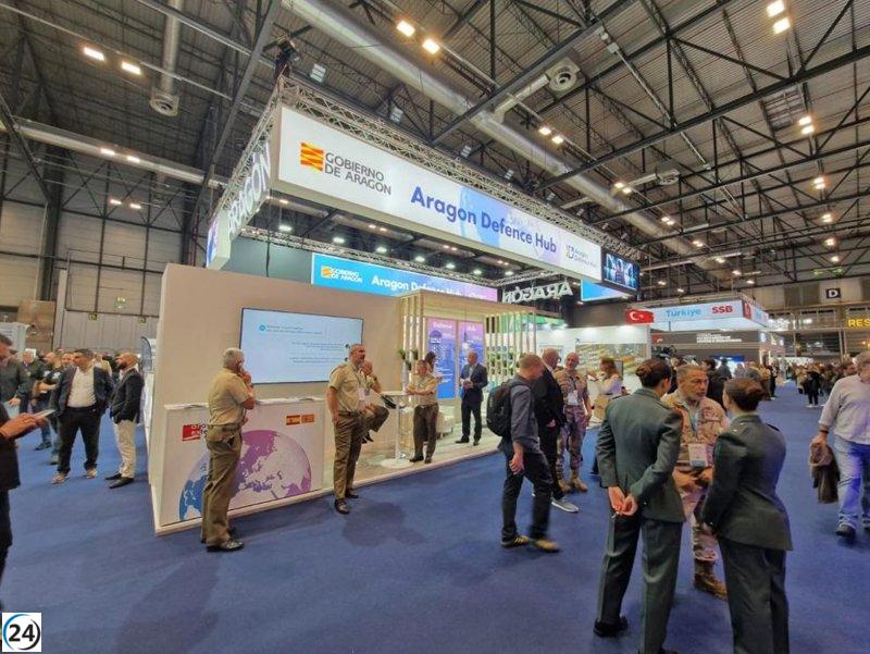 Aragón forja nuevas asociaciones comerciales en su debut en Feindef.