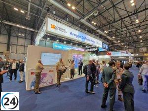 Aragón forja nuevas asociaciones comerciales en su debut en Feindef.