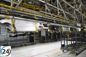 Aumento del 8,4% en las ventas industriales de Aragón durante marzo.