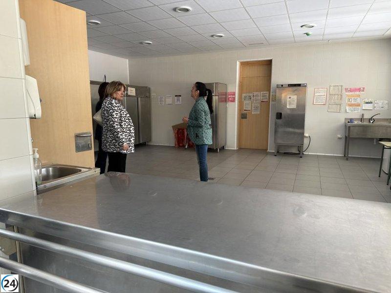 El CEIP Cervantes de Ejea tendrá nueva cocina en el próximo curso tras una inversión de 220.000 euros.