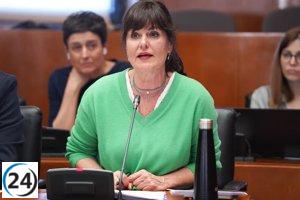 Allué (PP) destaca el progreso de Aragón hacia la educación gratuita para niños de 0 a 3 años, en contraste con el recorte del PSOE en el programa Corresponsables.