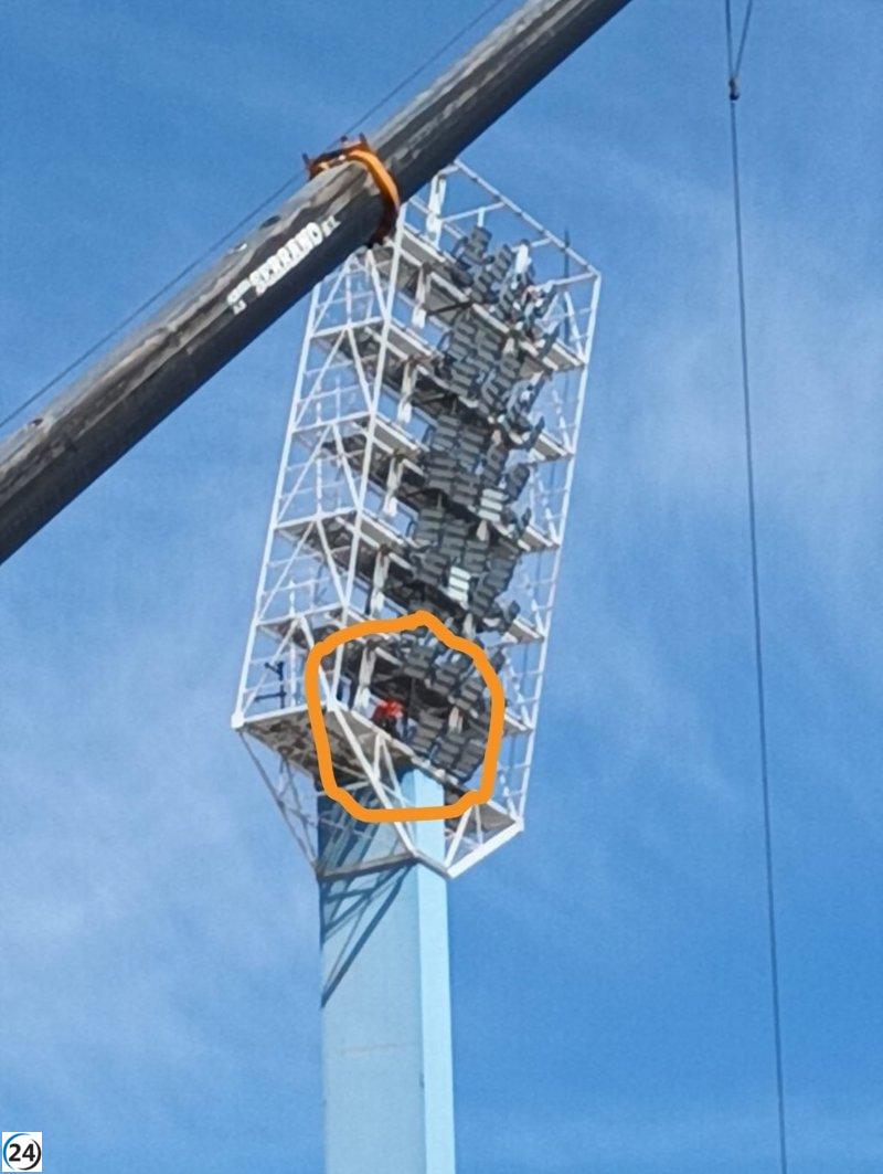 Arranca la Fase 2 de la Nueva Romareda con la eliminación de estructuras previas a la demolición final.