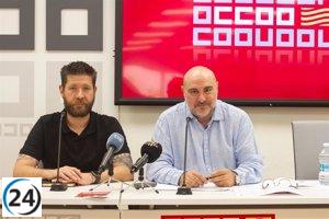 CCOO del Hábitat reclama ajustes en la jubilación anticipada en la construcción por su impacto en la salud.