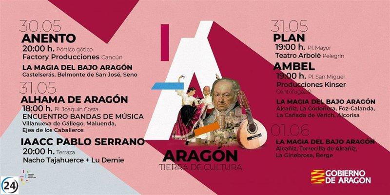 El fin de semana, Anento, Alhama y Plan recibirán lo mejor del teatro y la música con