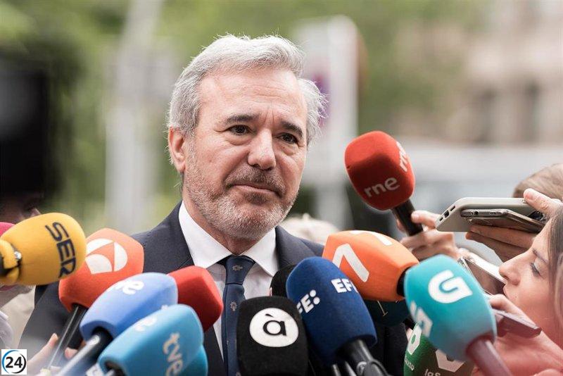 Azcón exige a Alegría una disculpa por sus falsas acusaciones contra la Guardia Civil.
