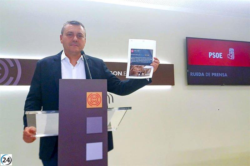 PSOE acusa a Azcón de mentir y generar confrontación por temor a Pilar Alegría.