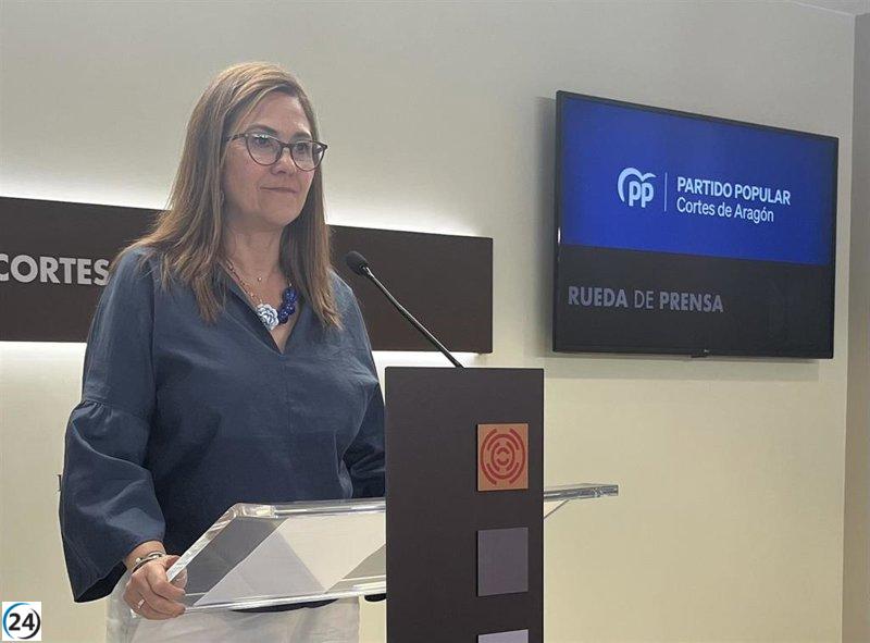 Gaspar (PP) asegura que la atención médica estará asegurada en Teruel durante el verano.