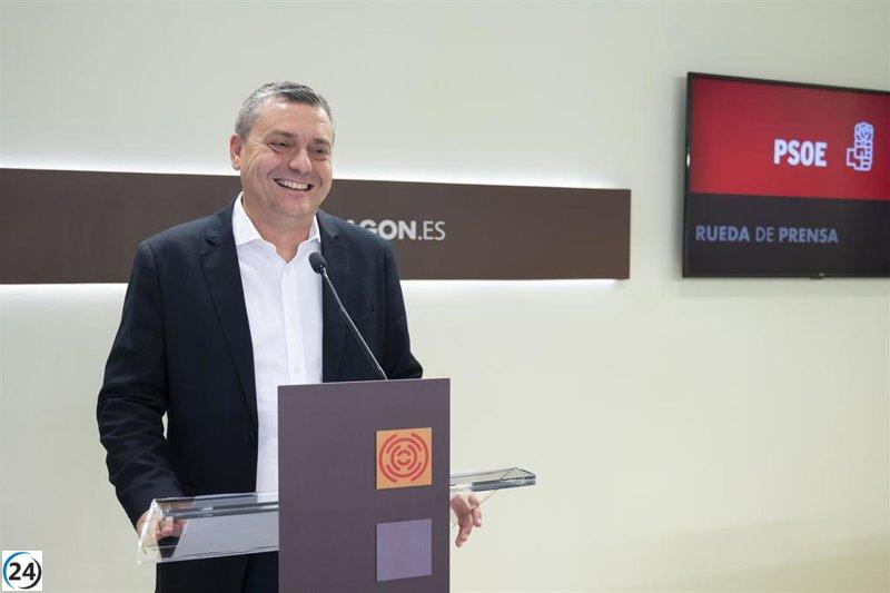 El PSOE exige a Azcón que se una al pacto nacional sobre vivienda.