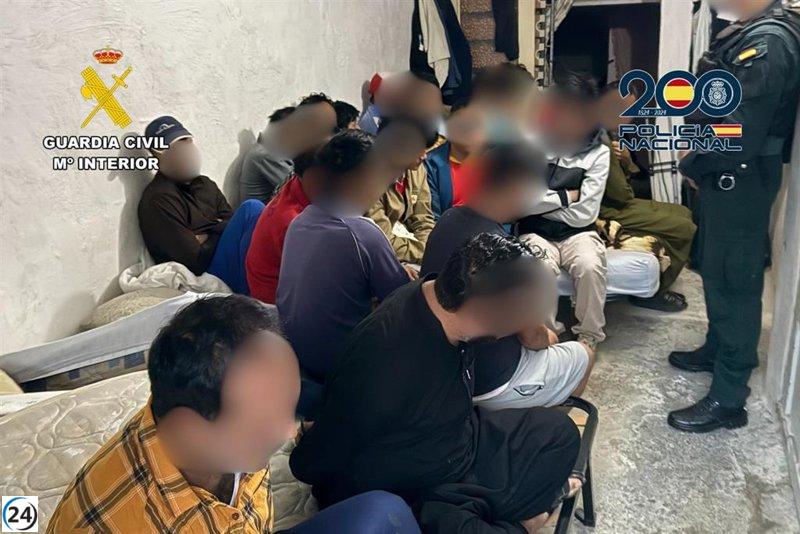 Redada en varias ciudades: detienen a nueve acusados de explotación laboral de inmigrantes y rescatan a 45 víctimas.