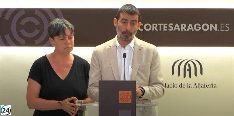 IU exige aumentar la cobertura y las ayudas de la prestación aragonesa adicional al IMV.