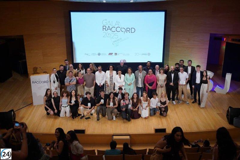 Gala Raccord conmemora su undécima edición destacando el talento emergente del cine aragonés.