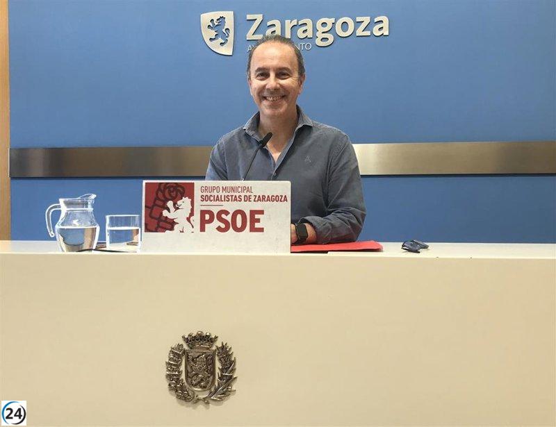 El PSOE insta a Chueca a acatar la sentencia y avanzar en el contrato del autobús de Zaragoza.