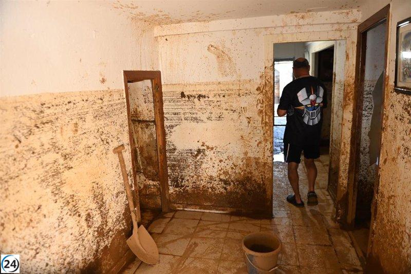 Azuara (Zaragoza): Los habitantes constatan devastación total en su localidad.