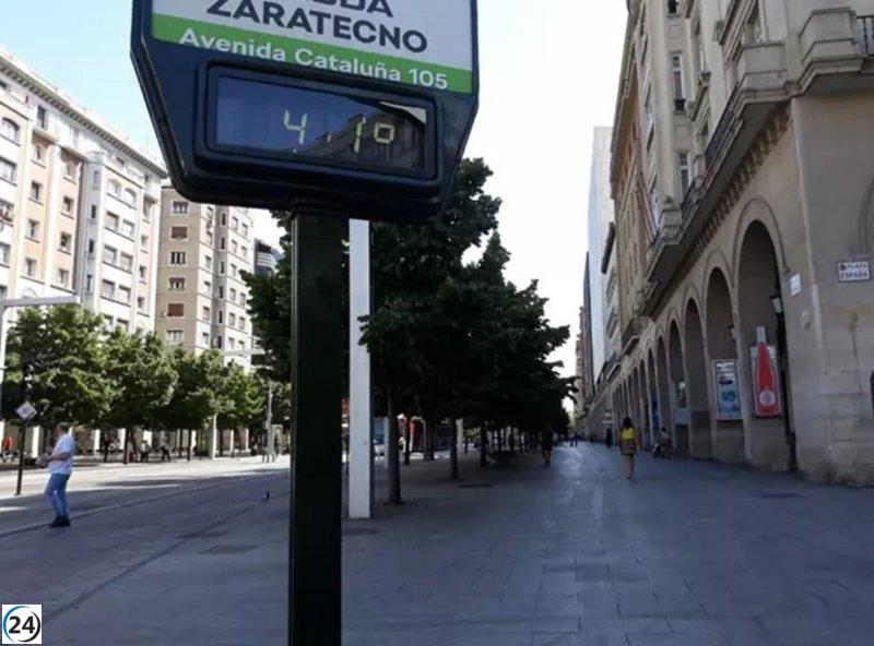 Zaragoza declara alerta amarilla por ola de calor en su Plan de Emergencias.