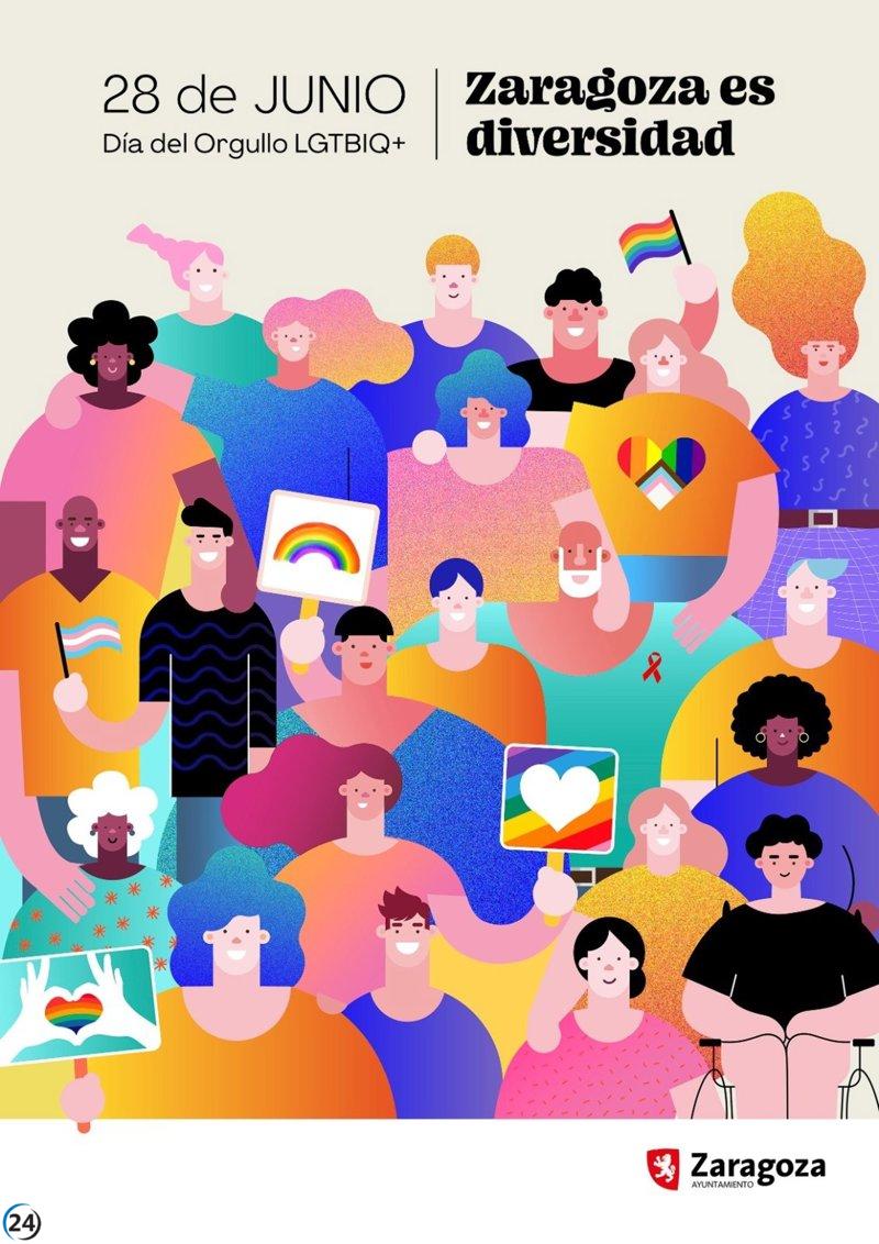 Zaragoza celebra el Día del Orgullo con una iniciativa en sus calles