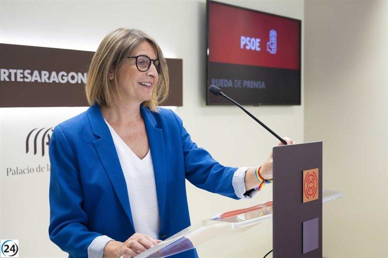 PSOE Aragón apoya el Orgullo en Budapest y rechaza la LGTBIfobia.