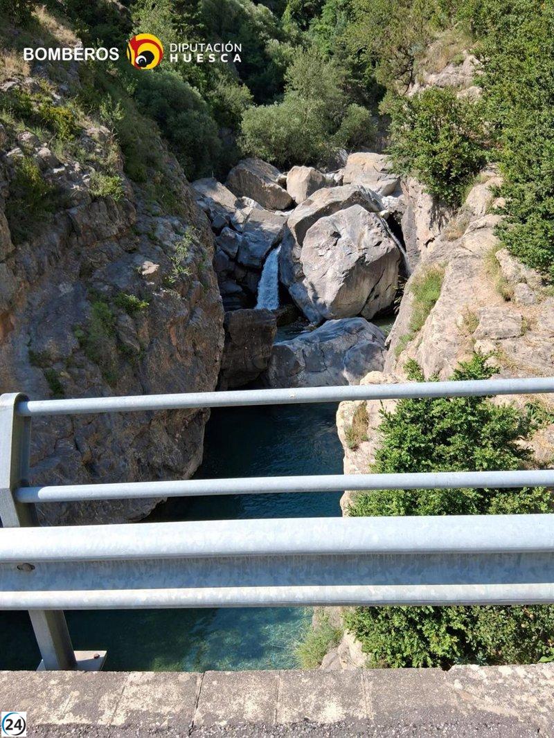 Estadounidense fallece tras ahogarse en el río Cinca, Salinas de Bielsa.