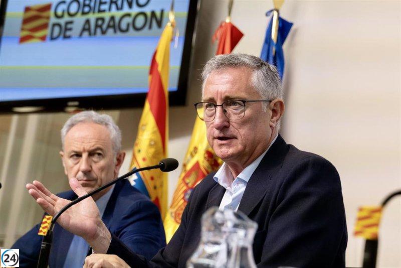 Gobierno de Aragón advierte que los recortes en riego amenazan la agricultura local.
