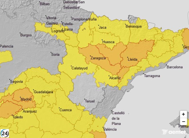 Se activa el Plan de Protección Civil por ola de calor extremo.