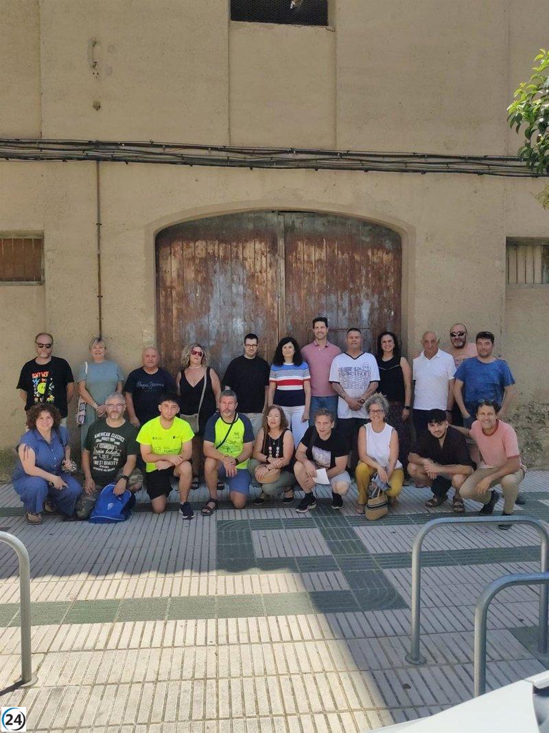 CHA Cinco Villas se opone al tendido eléctrico en la Sierra de Santo Domingo.