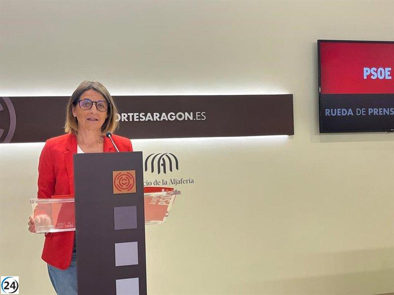 Zamora (PSOE) exige al Gobierno de Aragón distanciarse de las posturas racistas de Vox.