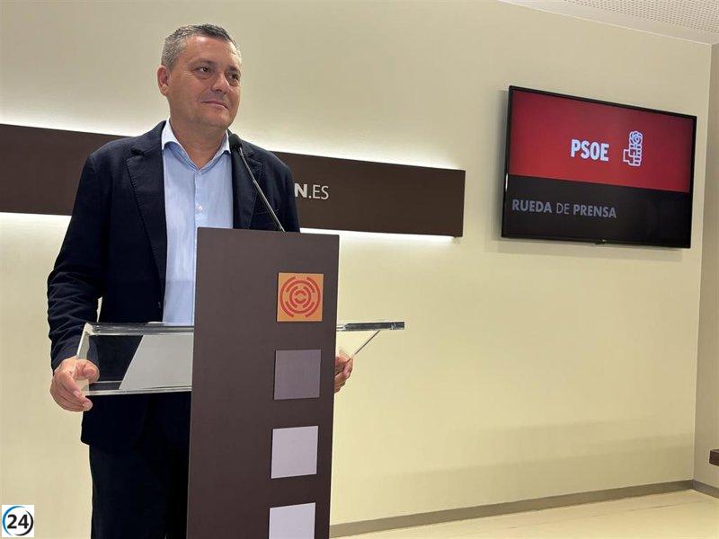 Sabés (PSOE) acusa a Azcón de estar más centrado en Madrid que en Aragón y de promover la discordia.