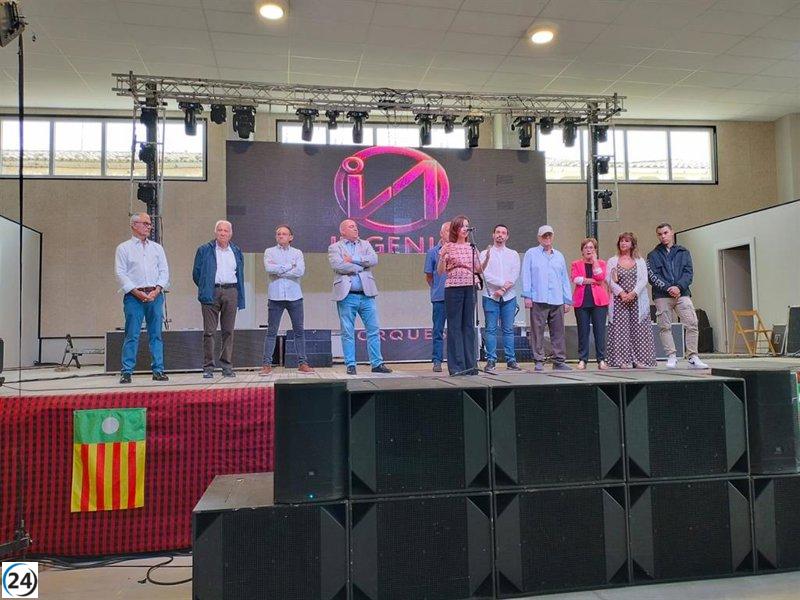 Erla presenta un moderno pabellón multiusos, apoyado por fondos de la Diputación de Zaragoza.