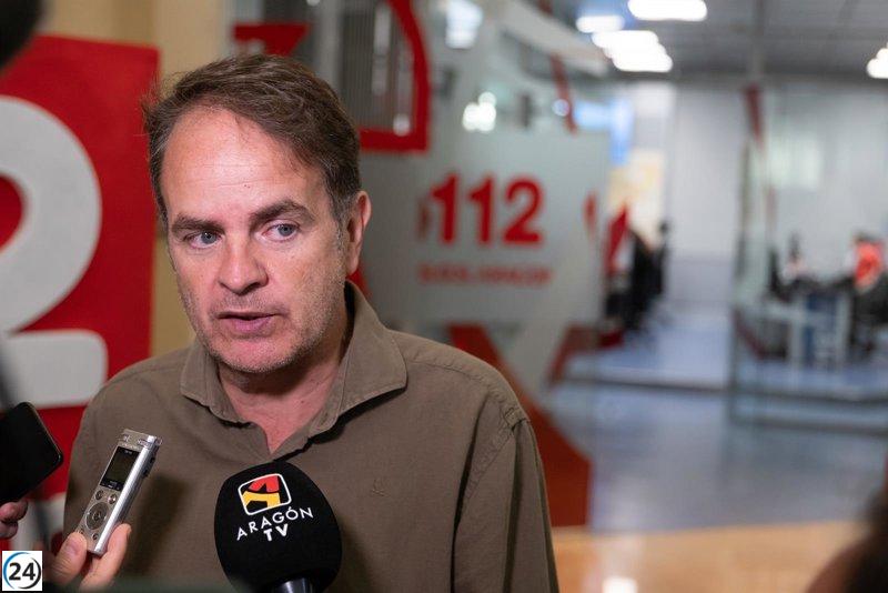 Bermúdez de Castro denuncia al PSOE por enturbiar las Emergencias aragonesas con sus ataques a Azcón.