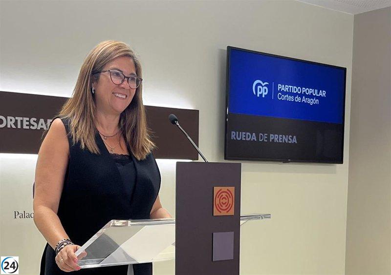 El PP Aragón se opone a tratar a los menores migrantes no acompañados como simples mercancías.