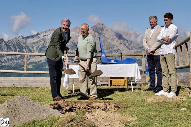 Aragón destina 7,2 millones al tobogán de montaña en Panticosa, programado para diciembre de 2026.