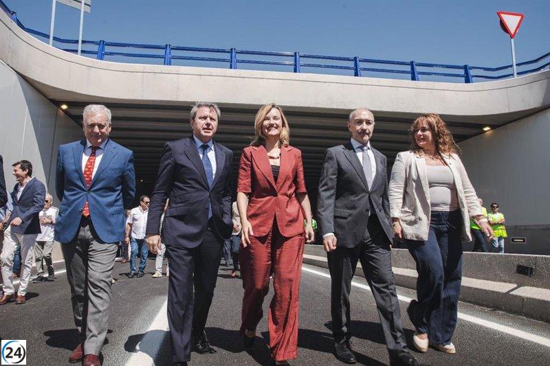 Inauguran el paso subterráneo en la A-68 y Z-40 tras una inversión superior a 22 millones.