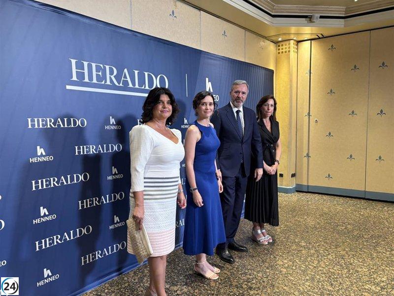 Ayuso critica el 'sanchismo' como sinónimo de empates y denuncia la corrupción detrás del ascenso de Sánchez.