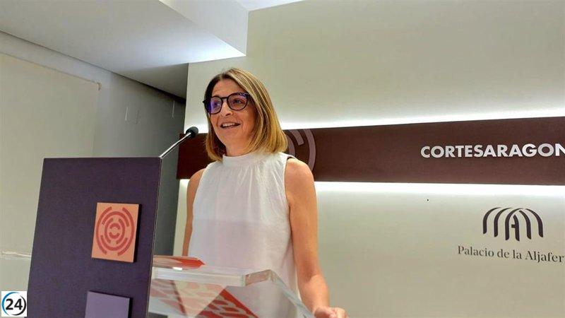 Zamora (PSOE) critica la falta de recursos y el recorte de plazas para menores por parte de Azcón.