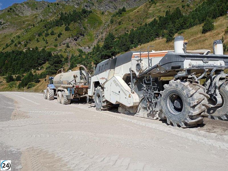 La carretera a Astún en Huesca reabre temprano este domingo a las 6:00.