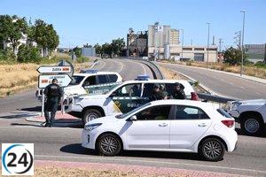 Controlan el incendio en la planta química de Zuera y empiezan a retirar los recursos de emergencia.