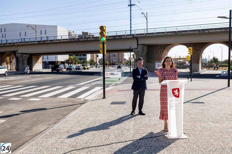 Avenida Cataluña en Zaragoza, un renovado emblema del siglo XXI tras completar su segunda fase de transformación.