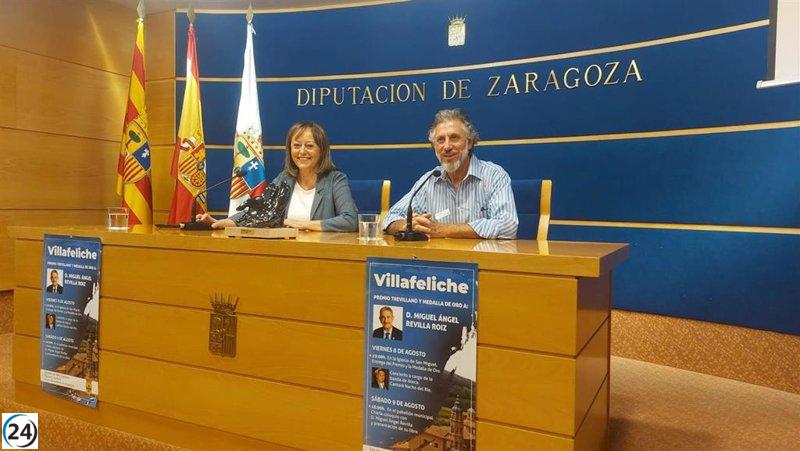 Miguel Ángel Revilla será homenajeado con el Premio Trevillano de Honor 2025 este viernes en Villafeliche, Zaragoza.