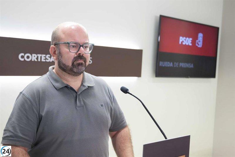 Ortiz (PSOE) urge al Gobierno aragonés a aumentar las subvenciones para el vino tras los aranceles de Trump.