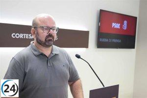 Ortiz (PSOE) urge al Gobierno aragonés a aumentar las subvenciones para el vino tras los aranceles de Trump.